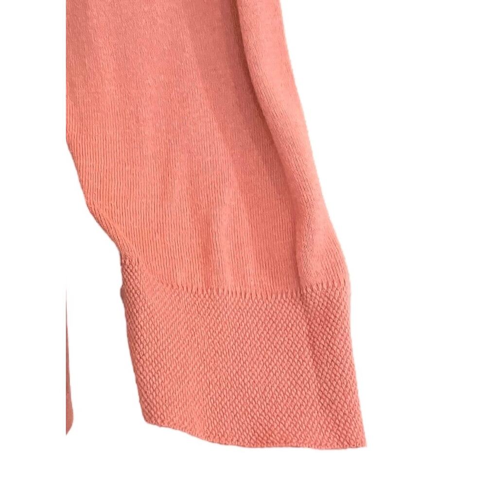 Torrid Women's Coral Orange Open Front Long Sleeve Cardigan Sweater | Size 22/24 - Picture 7 of 11
